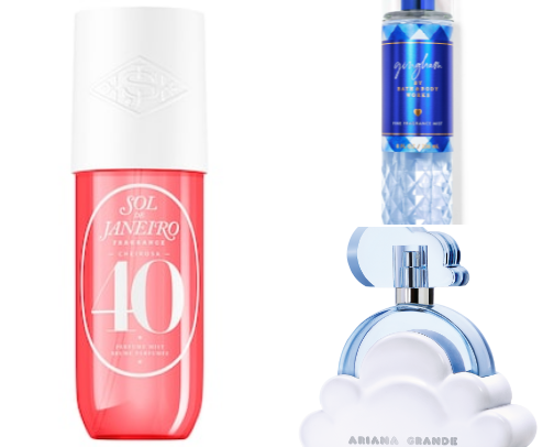 Must have perfume 🎀🧖‍♀️🧴🌙 cover photo collage