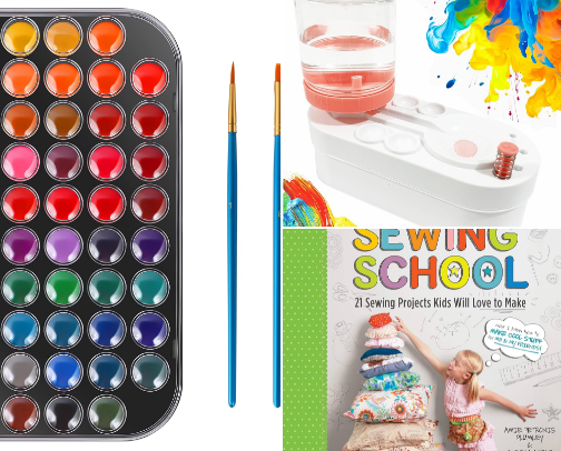 Homeschool Art Time cover photo collage