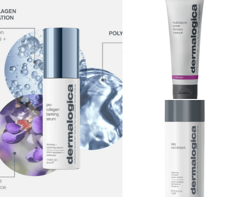 My all time FAV skincare products for glowing skin! cover photo collage