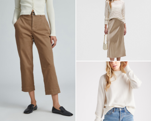 Capsule Wardrobe Staples – Top Timeless Neutrals cover photo collage