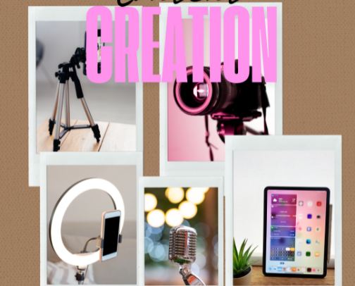 Content Creation Must Haves!!! cover photo collage