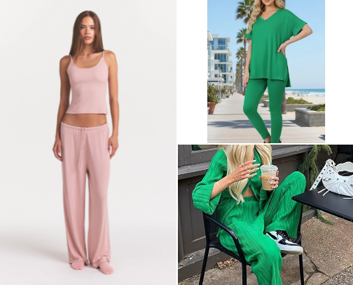 Top 10 Women's 2-Piece Loungewear Sets on Amazon cover photo collage