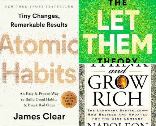LIFE changing books cover photo collage