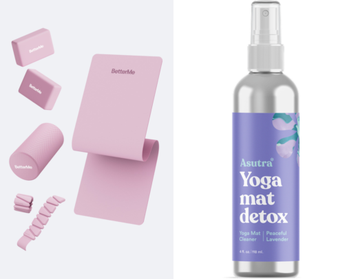 The Pilates & Yoga Edit cover photo collage