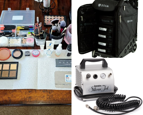 My Makeup Artist Kit Essentials cover photo collage