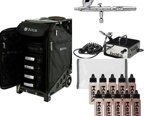 Professional Makeup Artist Kit Essentials (What’s Always in My Bag) cover photo collage