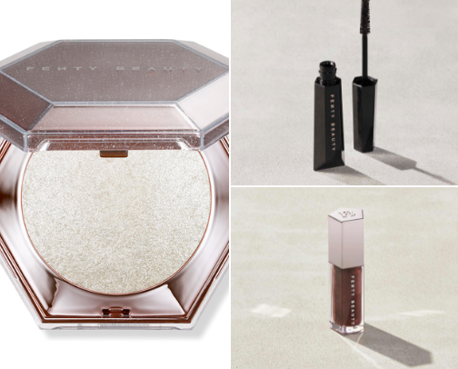 FENTY products۰࣪⭑ cover photo collage