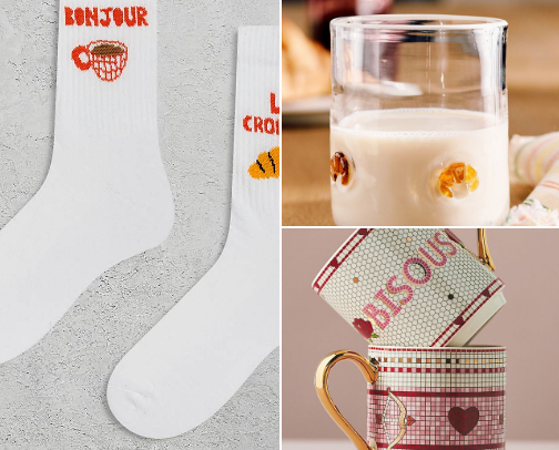 French Themed Gifts for Francophiles | Parisian Home & Stationery cover photo collage