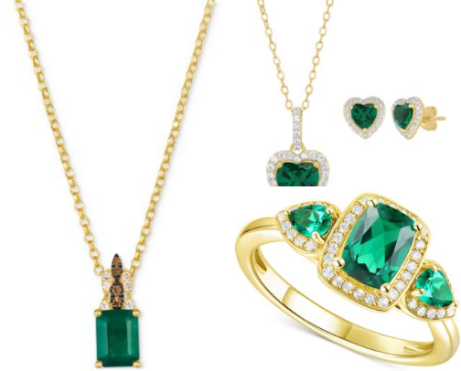 All Emerald Gift Ideas cover photo collage