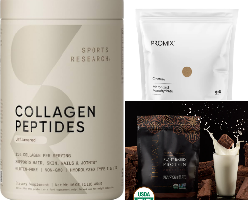 Clean Ingredient Vitamins and Supplements cover photo collage