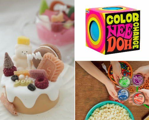 Fun toys cover photo collage