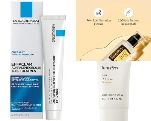 Skin Care cover photo collage