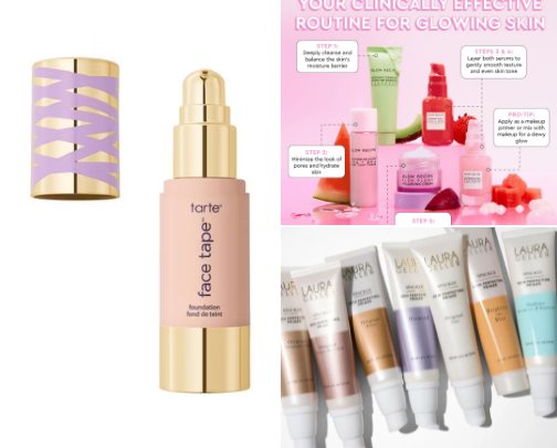 All my favorite Beauty Products that help me look not quite my age🫢 cover photo collage