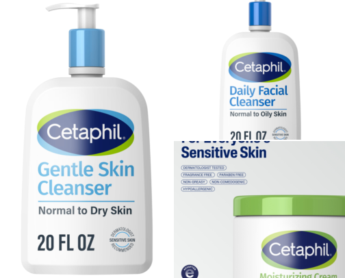 Cetaphil must haves cover photo collage