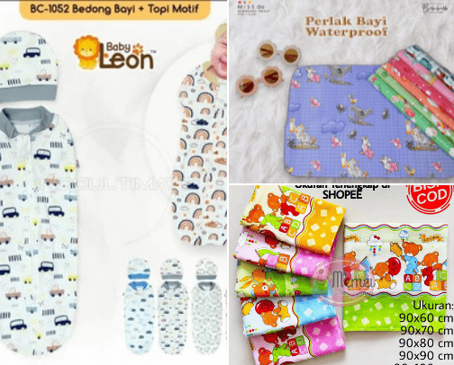 Perlengkapan Bayi Newborn cover photo collage