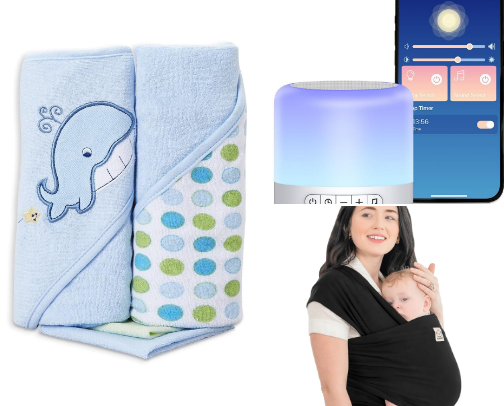 Newborn Baby Essentials cover photo collage