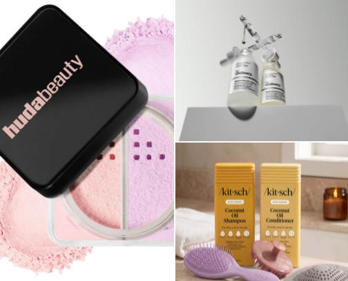 My fav AFFORDABLE beauty recs for hair, skin, body, etc) cover photo collage