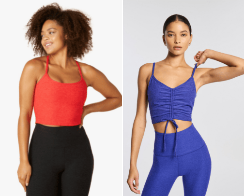 Crop Tanks and Leggings cover photo collage
