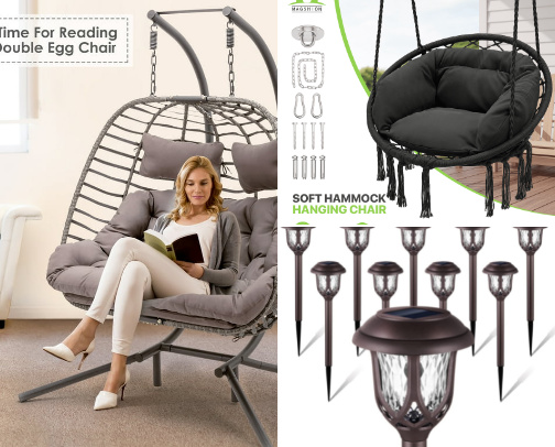 My amazing 🤩 Special home and yard furniture 🪑 cover photo collage