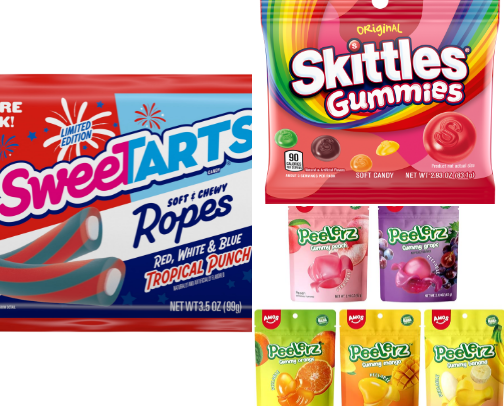 Snacks cover photo collage