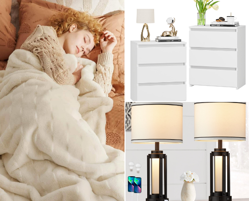 All-in-One Bedroom Must-Haves cover photo collage