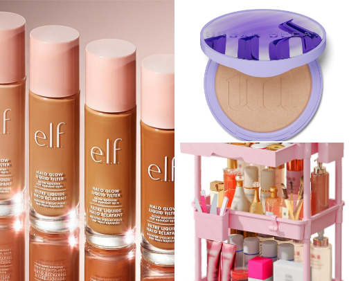 My favorite beauty recs 🩷✨ cover photo collage