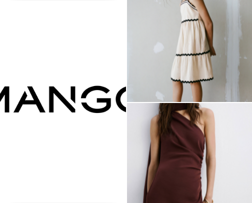 Mango Clothing cover photo collage