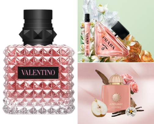 IT Girl Perfume cover photo collage