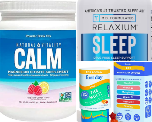 Feel-Good Wellness for Mind, Body & Mom Life cover photo collage