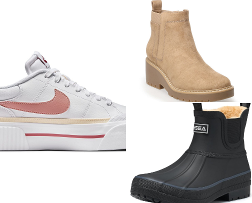 Shoes cover photo collage