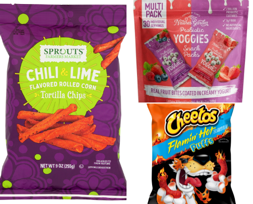 Snackaholic 🥨🍿✨ cover photo collage