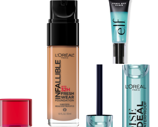 Drugstore makeup must haves cover photo collage