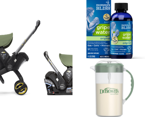 Best baby essentials cover photo collage