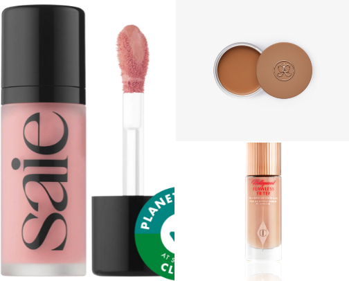 Best makeup products for a glowy look cover photo collage
