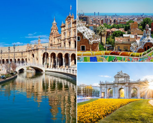 Your Next Trip to Spain cover photo collage