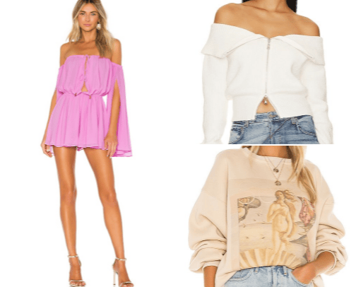 Revolve fashion cover photo collage