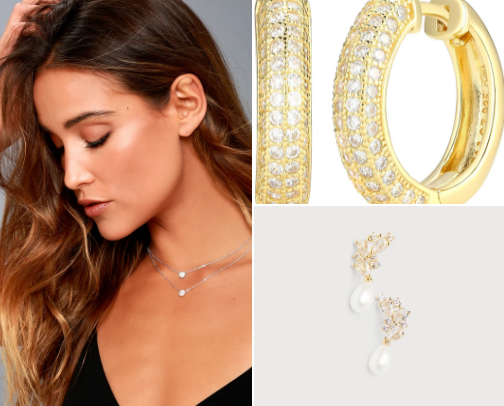 Collection of jewelry cover photo collage