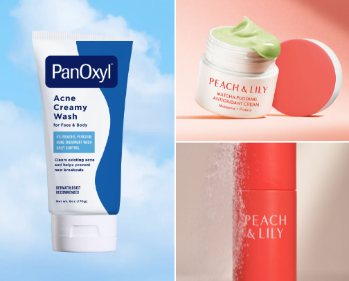 Skin Care cover photo collage