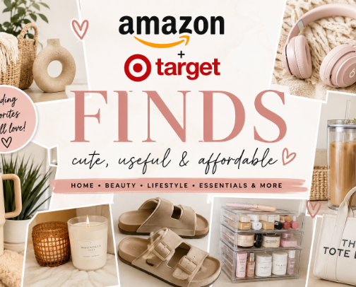 Everyday Target and Amazon Finds You'll Love cover photo collage