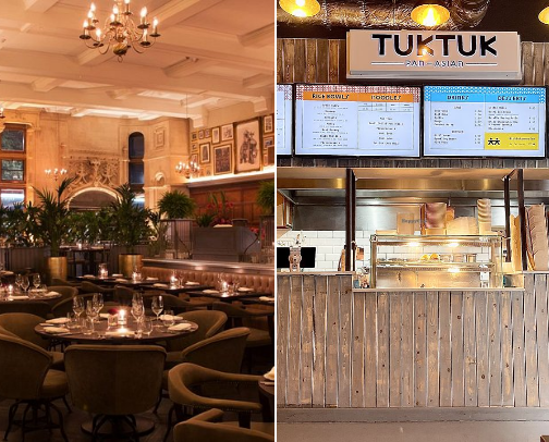London Restaurants/Food 🇬🇧🍽️ cover photo collage