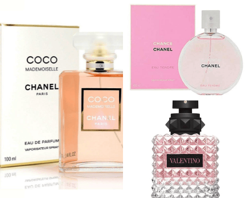 Parfumes cover photo collage