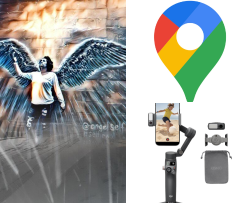 Murals to put into your Mural Passport cover photo collage