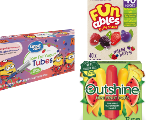 Dye-Free Snacks for Kids cover photo collage
