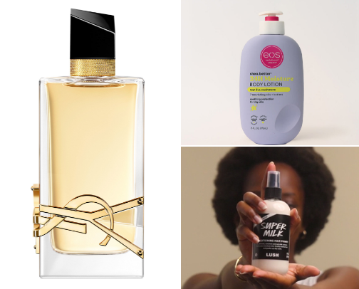 “You smell good” - Sweet Vanilla Perfume cover photo collage