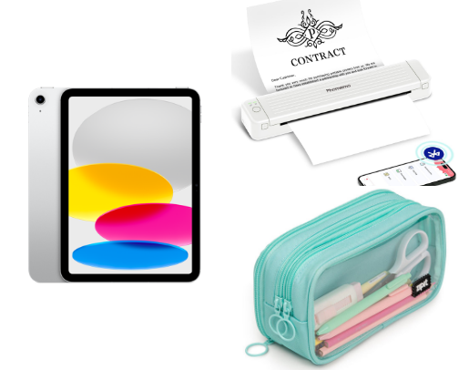 School tips and Tricks Items cover photo collage
