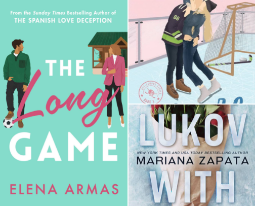 Game, Set, Love: Sports Romance Books You Don't Wanna Miss cover photo collage