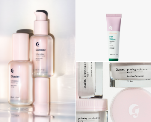 “Glow-Up Essentials: 5 Brands Defining 2026 Beauty” cover photo collage