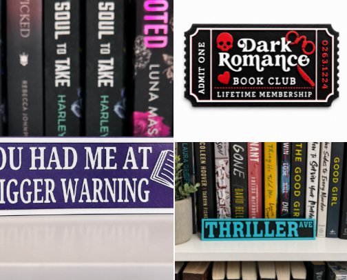Bookshelf Decor cover photo collage