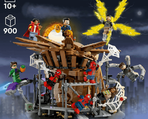 Lego Marvel cover photo collage