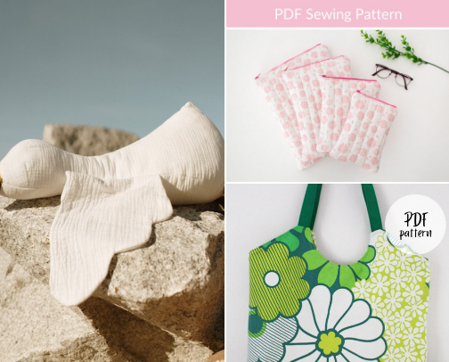 Sewing patterns - mostly etsy that I have sewn myself cover photo collage